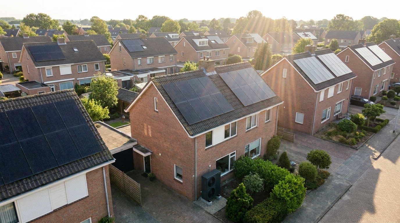 Photovoltaikanlage auf Einfamilienhaus in Braunschweig