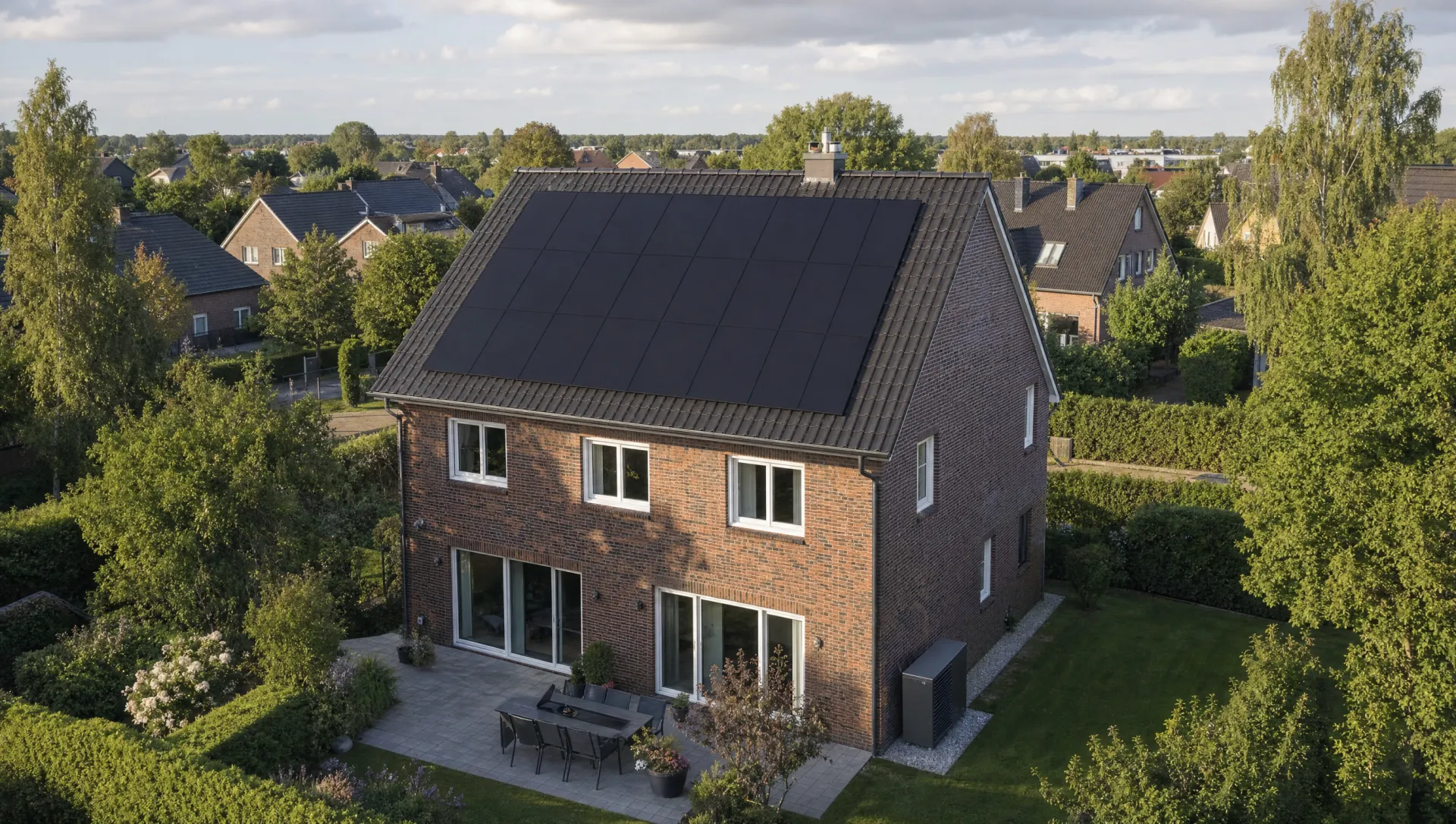Einfamilienhaus mit Photovoltaikanlage
