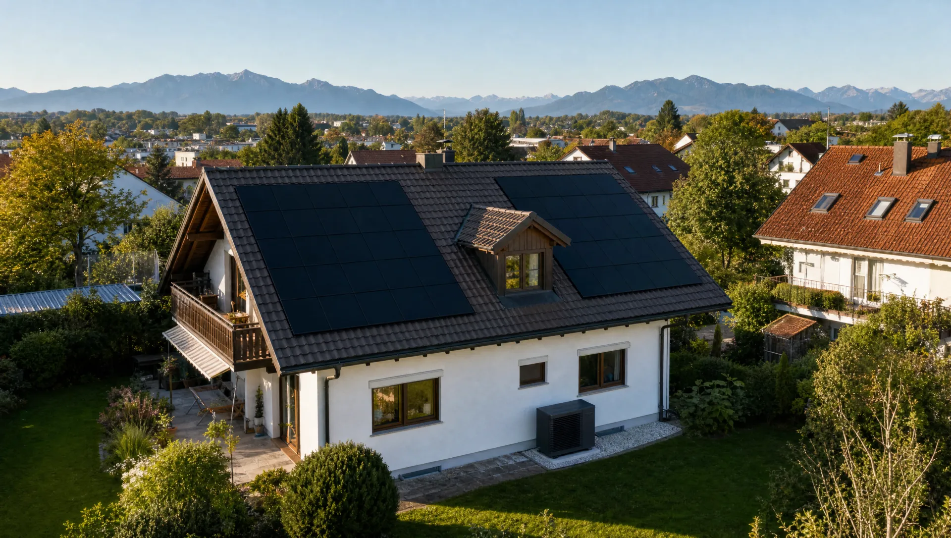 Einfamilienhaus mit Photovoltaikanlage