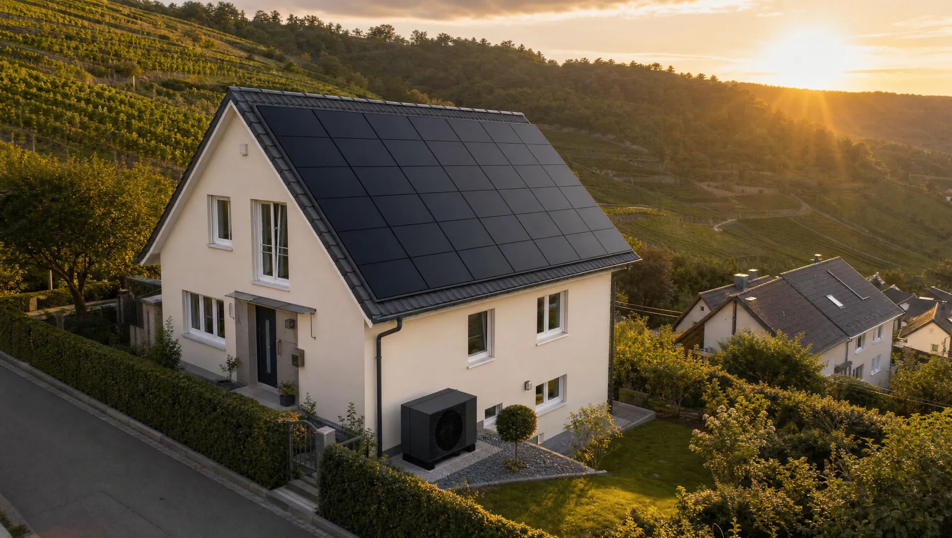 Einfamilienhaus mit Photovoltaikanlage